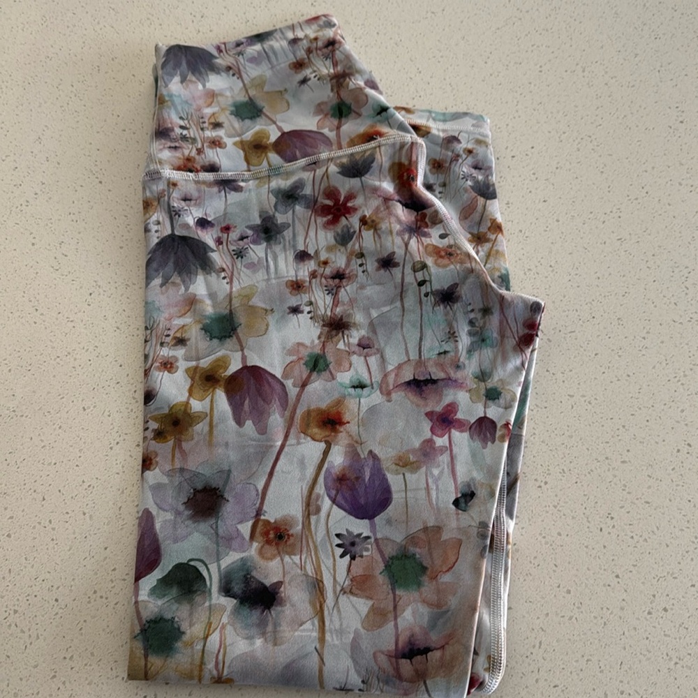 Lululemon align pant watercoloor 6